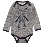 Fly tmavomodr&eacute; čiarkovan&eacute; body s Mr. Ragsom | Small Rags
